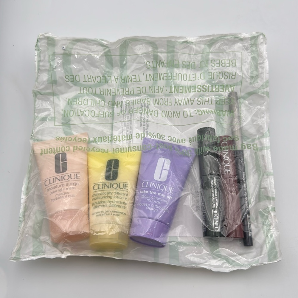 Clinique travel size Lotion Bundle.